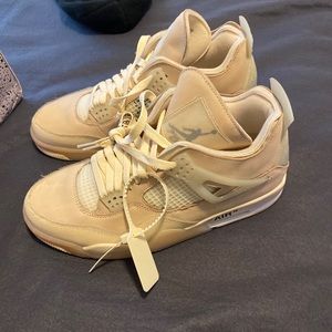 Jordan 4 off white sail 11 men 12.5 woman